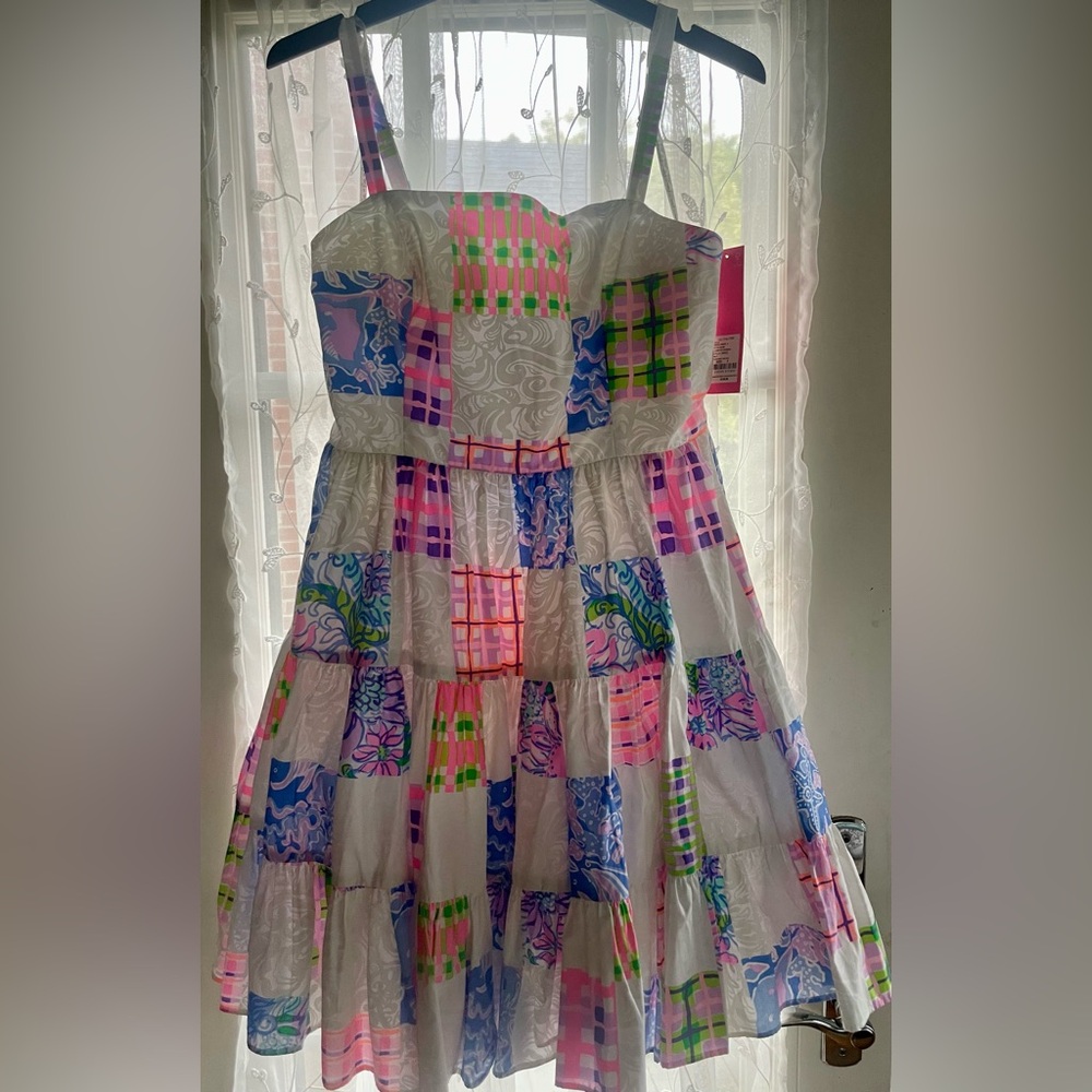 NWT Lily Pulitzer Allison Cotton Dress   Size 4